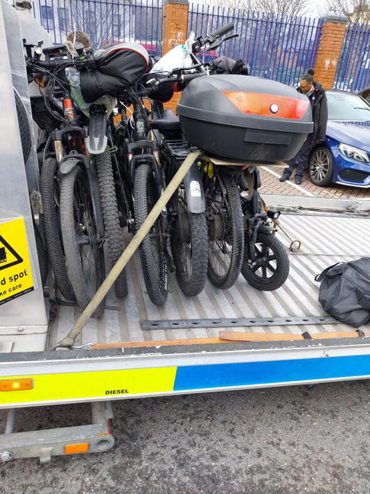 Met seizes dozens of illegal e-bikes in continued crackdown