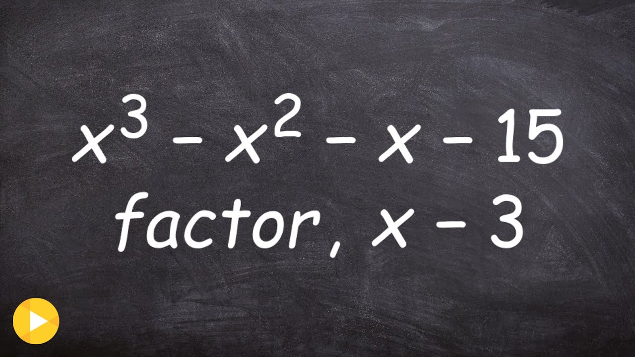 How to determine if a factor is a factor of a polynomial using Factor ...