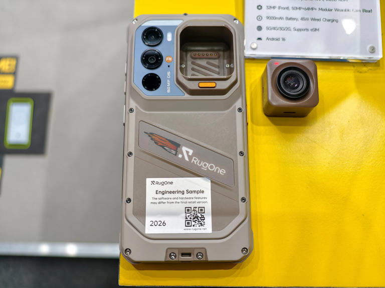 Ulefone RugOne Xsnap 7 Pro is MWC 2026's most innovative rugged phone