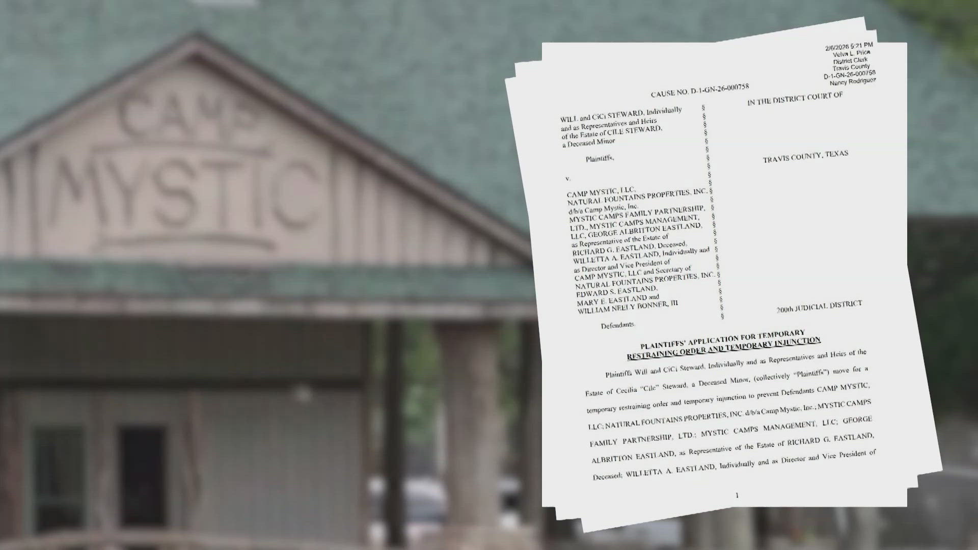 Judge orders Camp Mystic to stop construction at Guadalupe campus, but ...