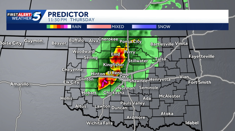 Timeline: Low tornado risk amid another severe weather threat Wednesday ...