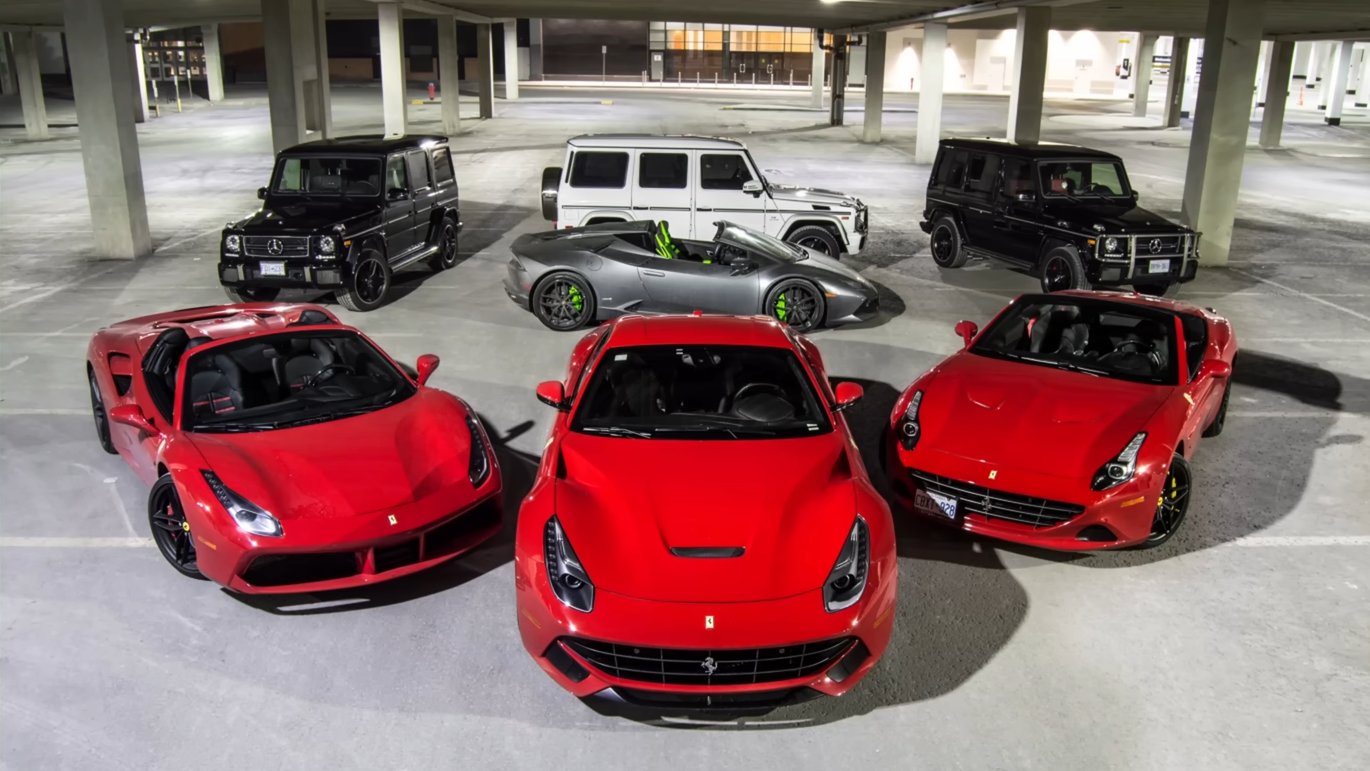 Canada’s biggest supercar bust - 70 supercars, dozens of police