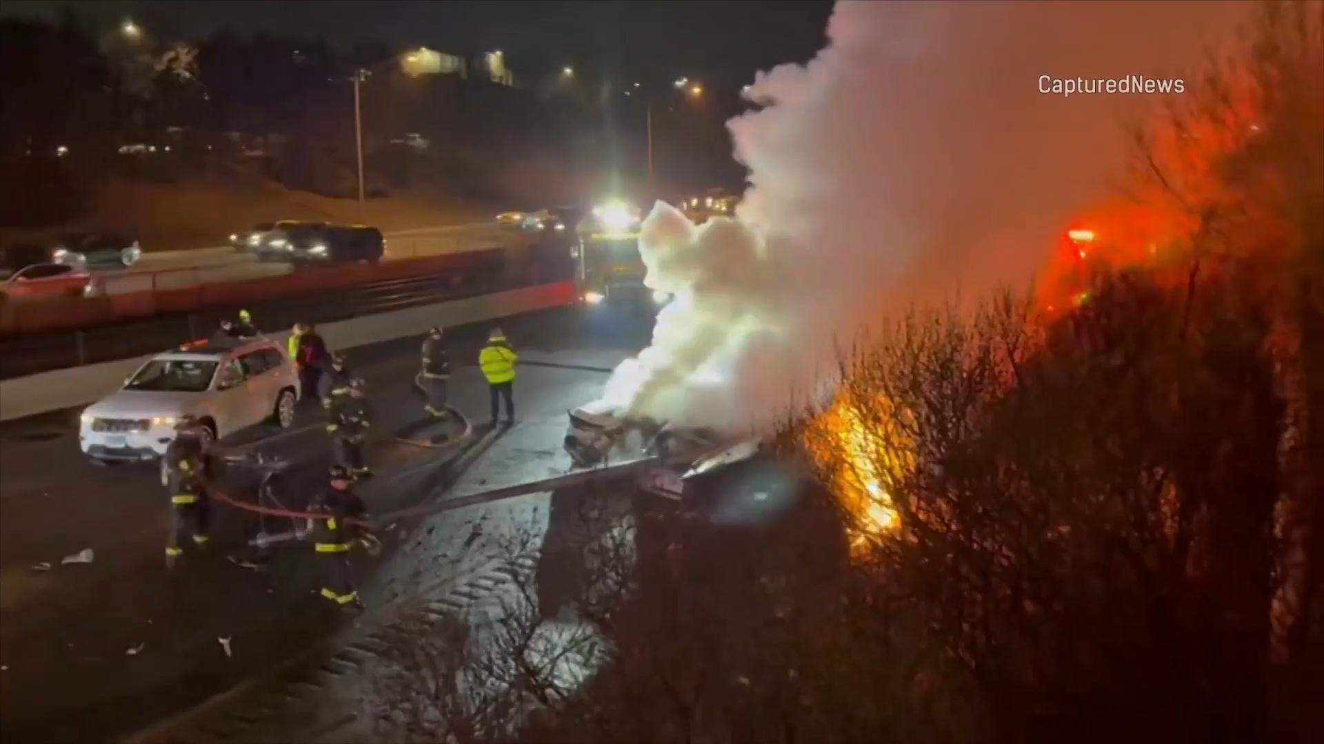 5 cars involved in deadly crash on Kennedy Expressway, with 3 cars up ...