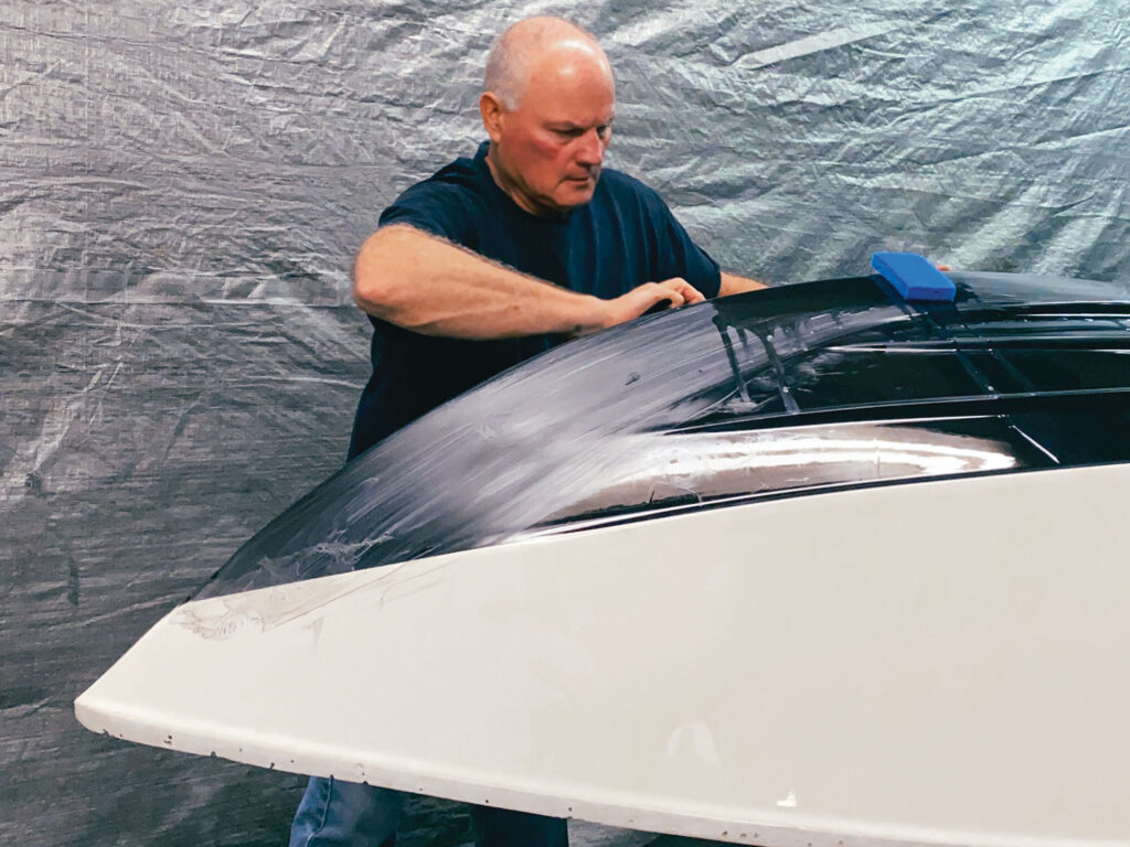 Chasing boating history in a classic boat
