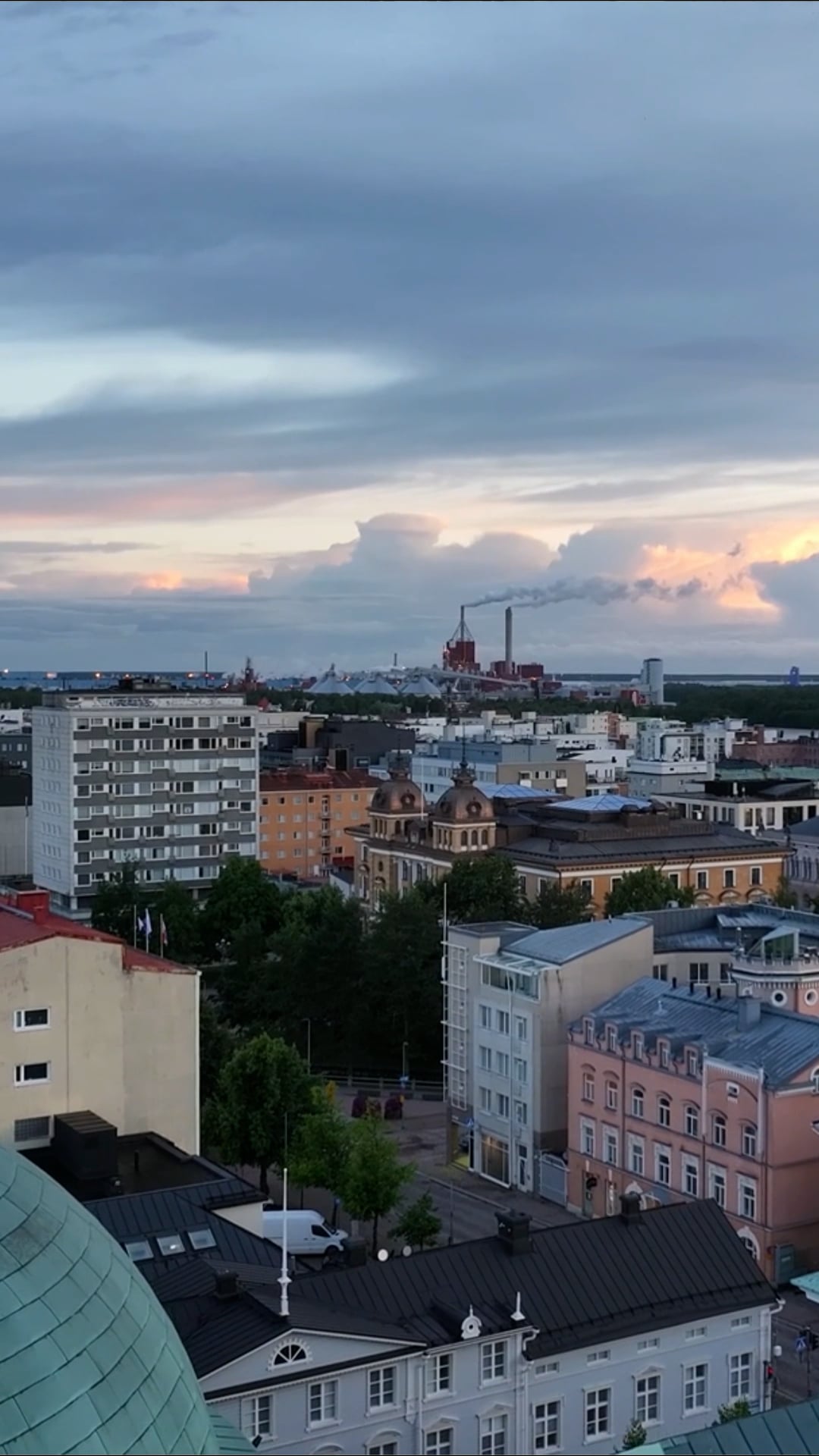 Oulu, Finland: Drone views of a Nordic gem