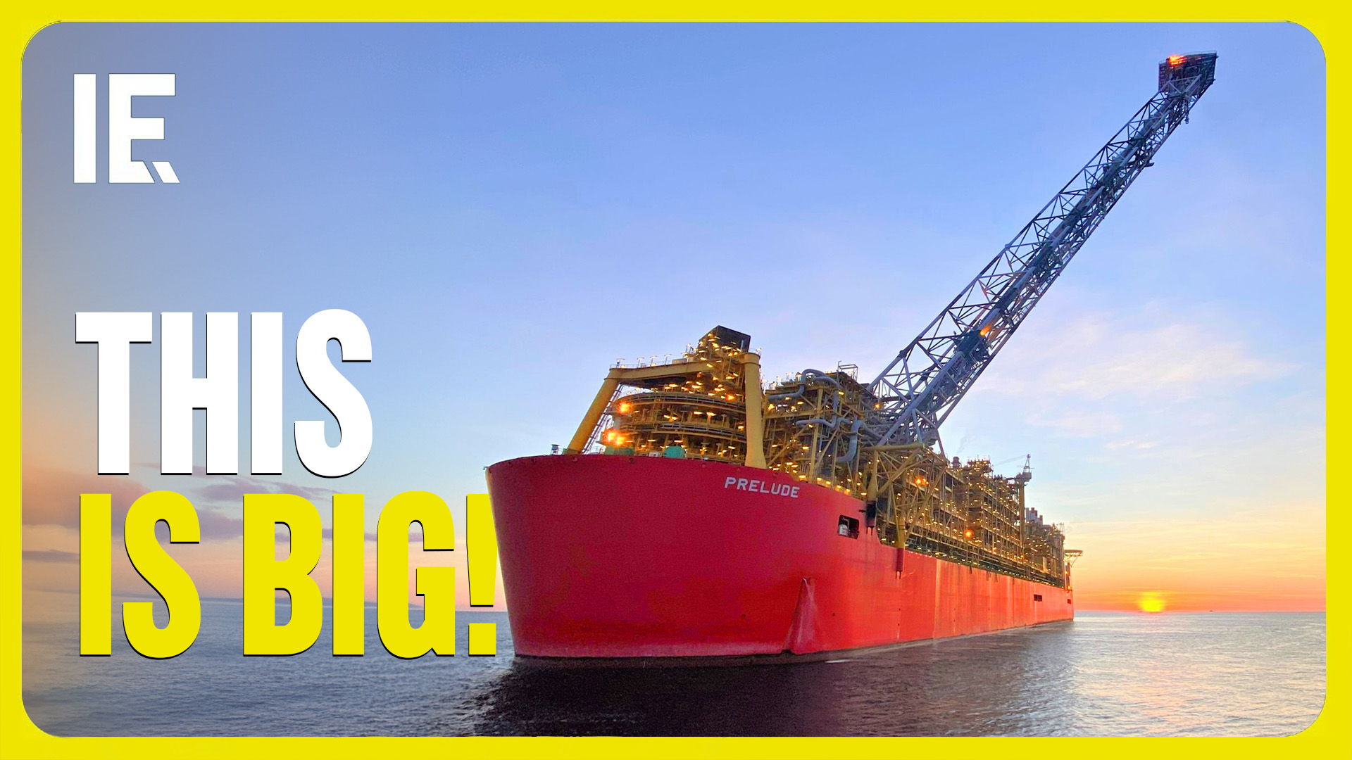 The amazing engineering of the largest vessel ever | Shell's Prelude