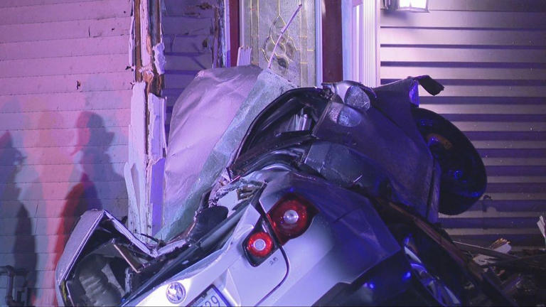Man accused of fleeing from police dies after crashing into Coventry home