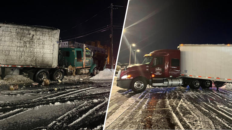 Serious crash in Revere involving 2 tractor-trailers shuts down Route 1A