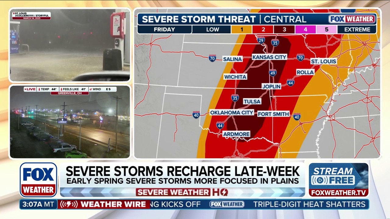 Severe storms target Texas, Plains and Midwest ahead of increased risk ...