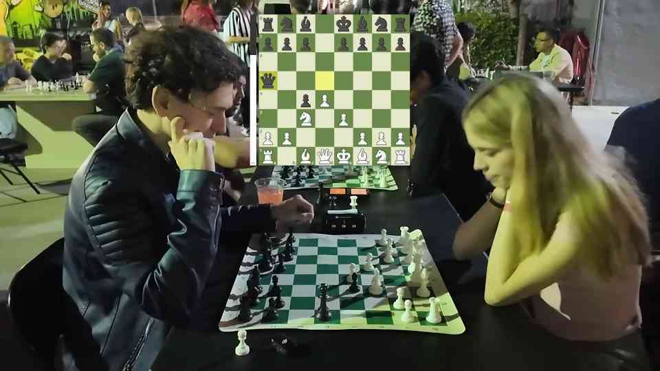 She went undercover at a chess tournament - and beat the room