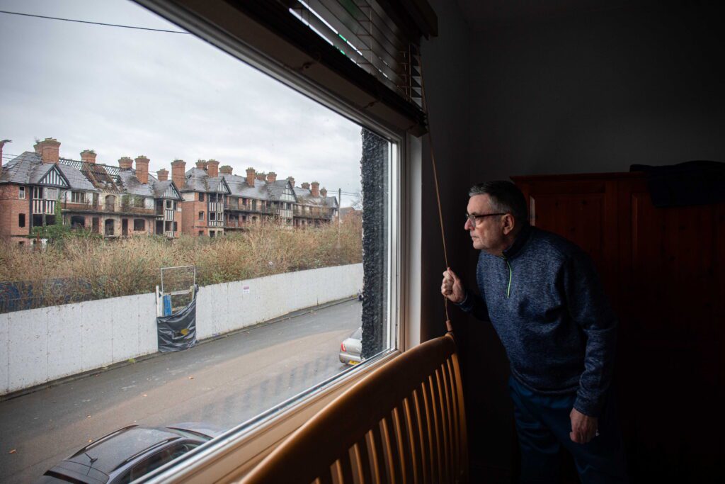 Residents' anger as ‘first council block outside London’ falls into ...
