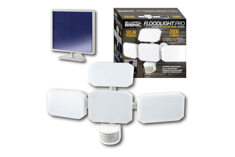 Bell and Howell solar lights light up the whole backyard without ...
