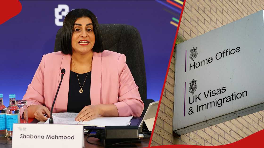 Home Secretary Shabana Mahmood announced "emergency brake" on visas for nationals from four countries. Photo: Peter Nicholls/Geography Photos. Source: Getty Images