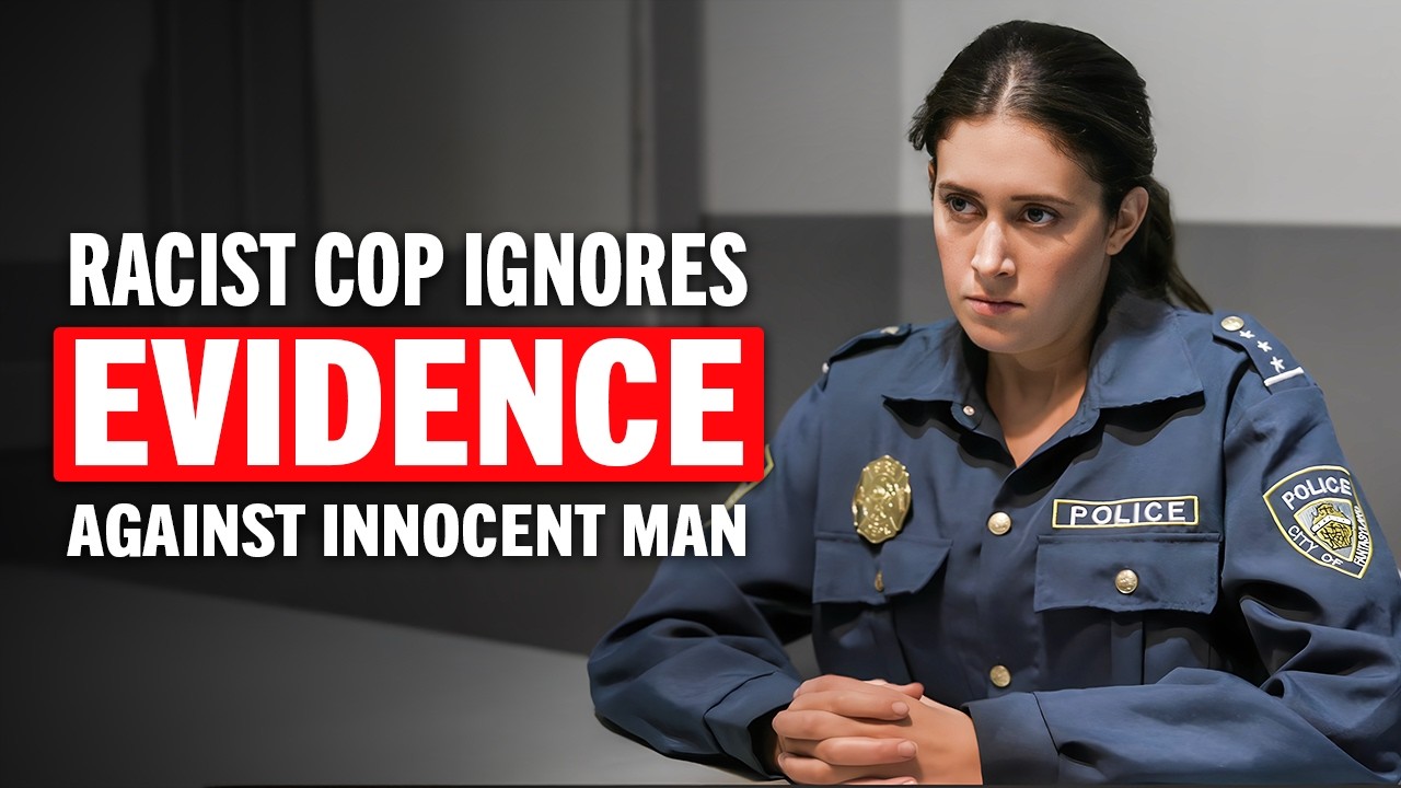 Racist cop rejects proof to keep innocent man arrested