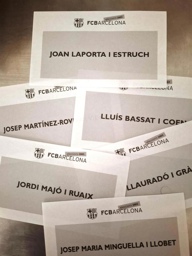 50 años de urnas en el Barça: Núñez 'perico', Mary Santpere, reuniones ...