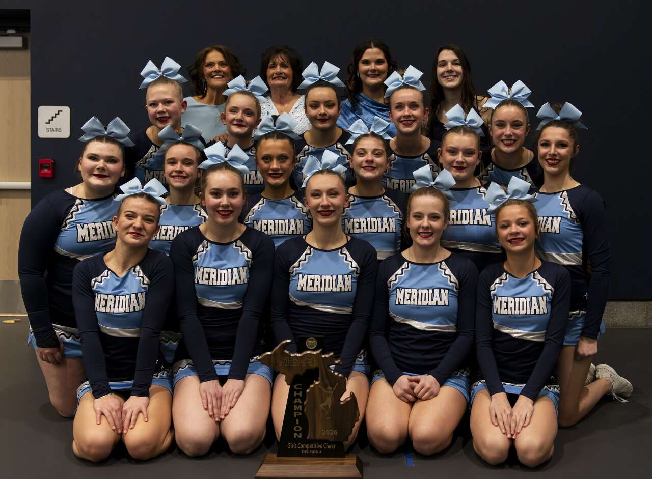 Meridian cheer team heads to Division 4 state after regional title
