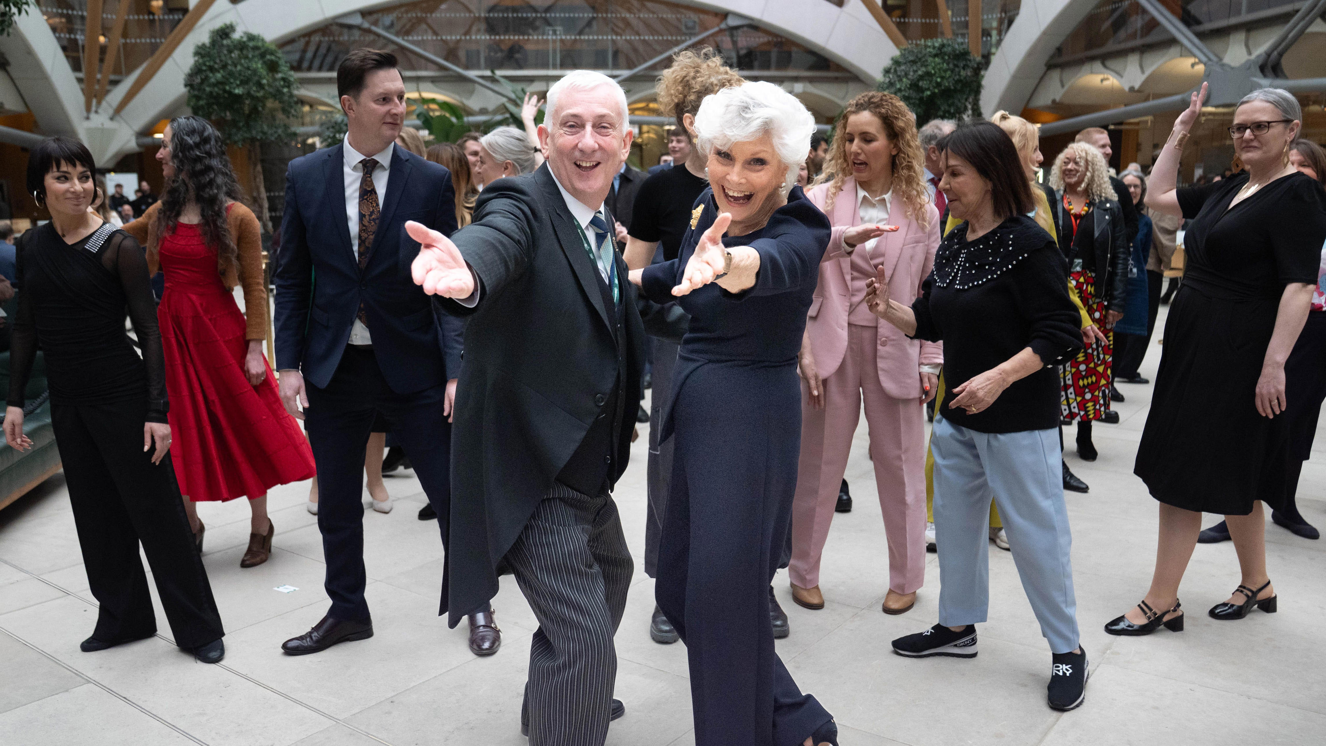 Angela Rippon and Alex Kingston among Strictly stars teaching MPs to ...