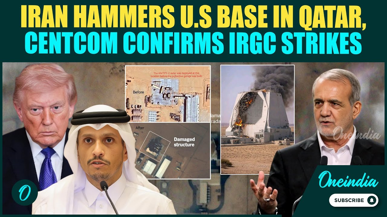 Iran’s big revenge: Ballistic missiles hit US base in Qatar | $1.1B ...