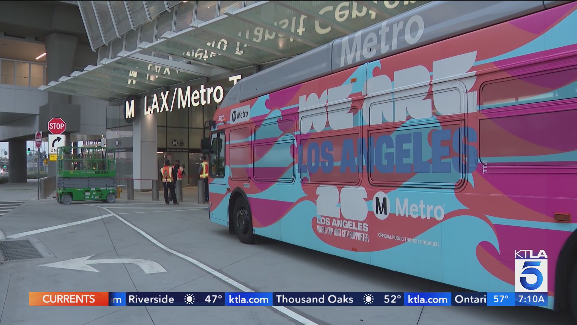 Metro unveils extended FIFA World Cup bus service