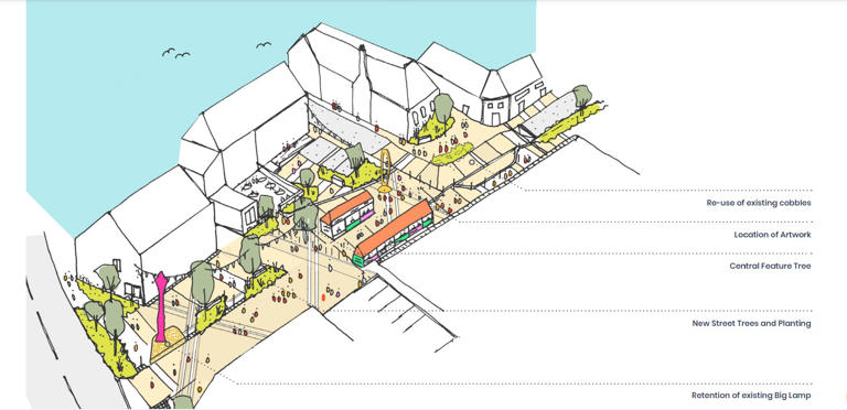 Major update on problems blighting Lancashire town centre roadworks and ...