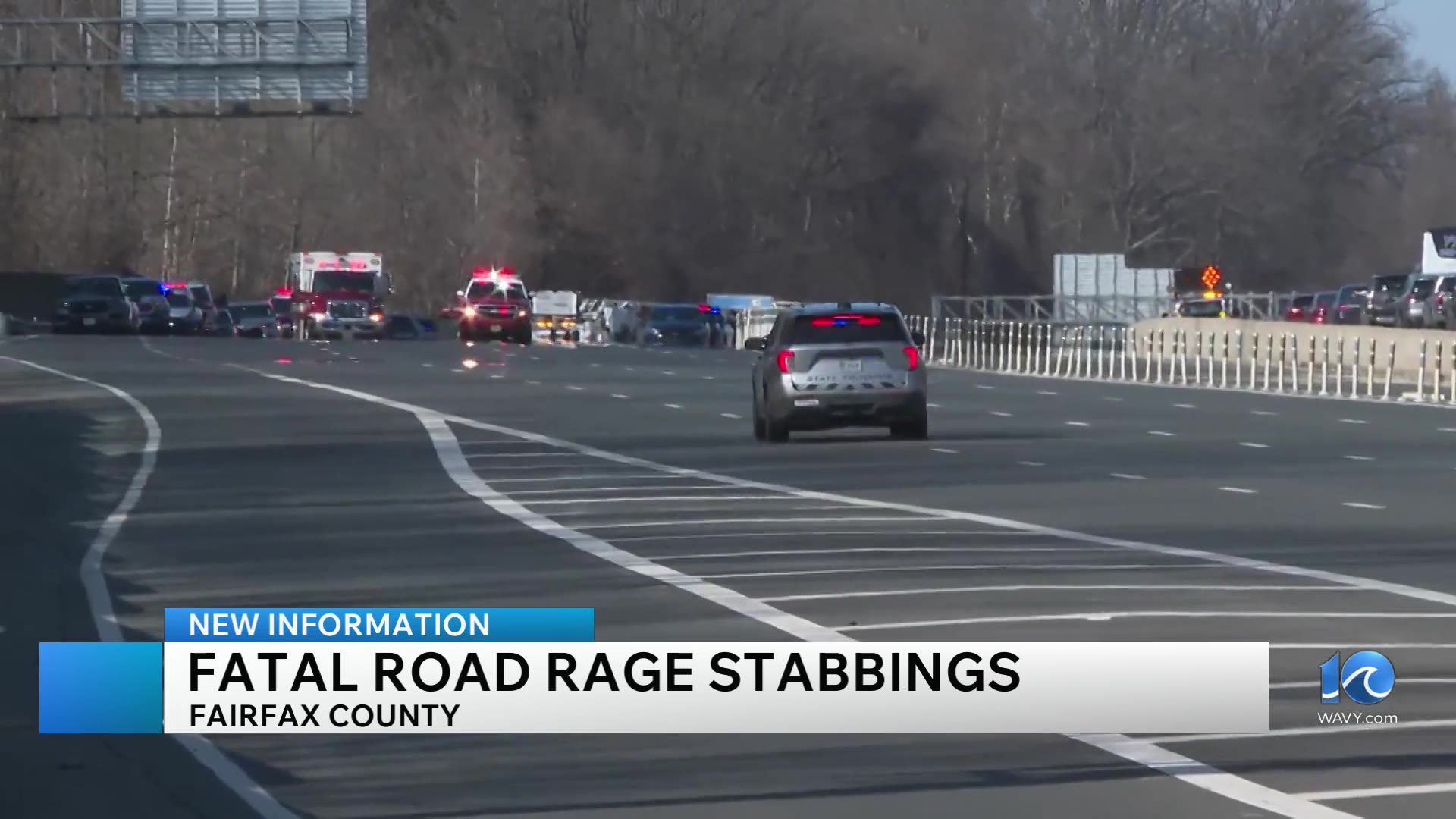 Fatal road rage stabbing incident on I-495; suspect killed