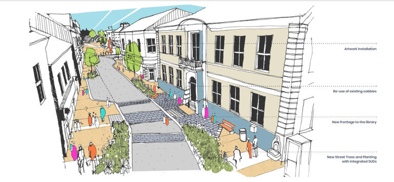 Major update on problems blighting Lancashire town centre roadworks and ...