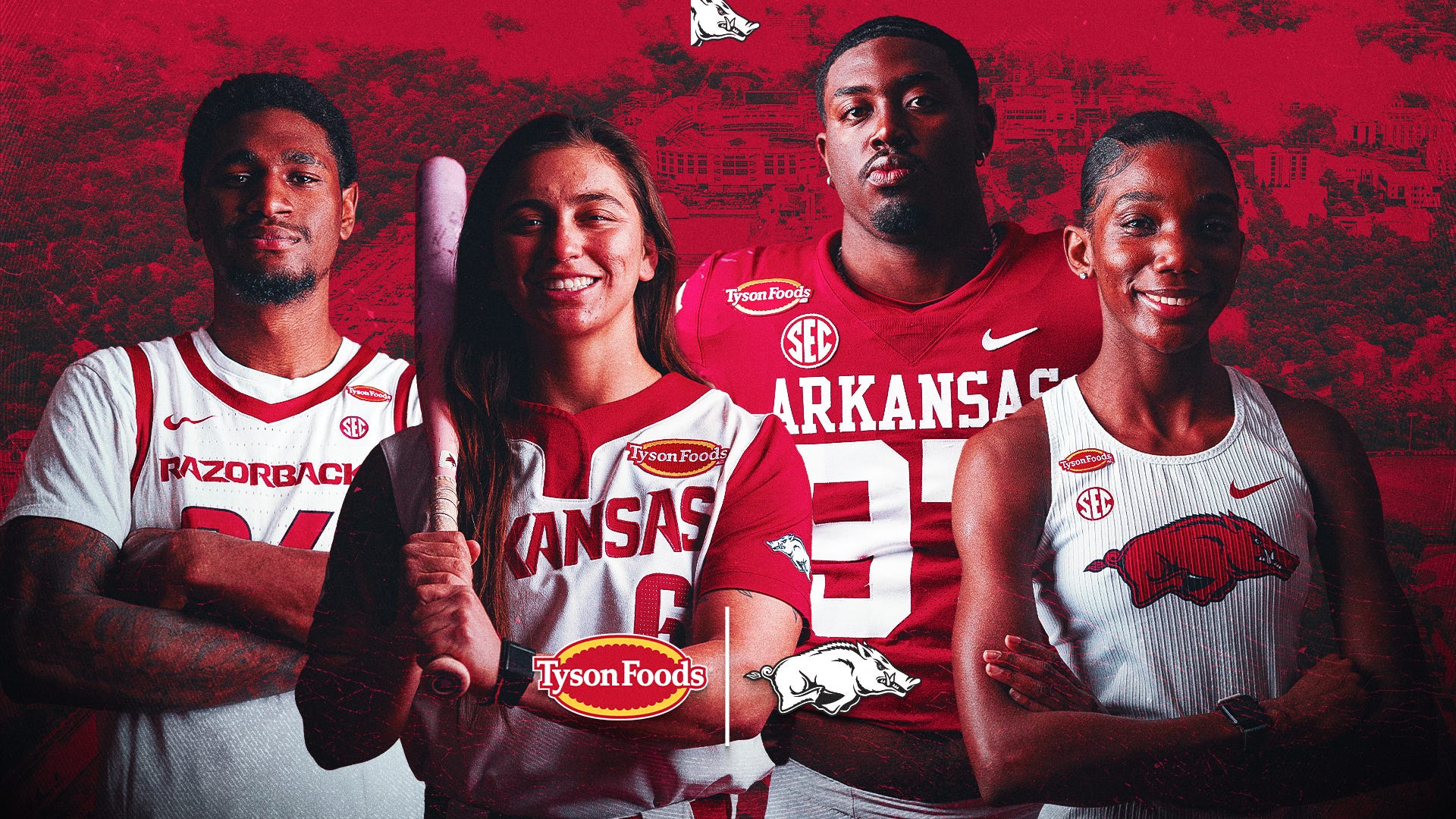 Tyson Foods announce landmark partnership with Arkansas Razorbacks