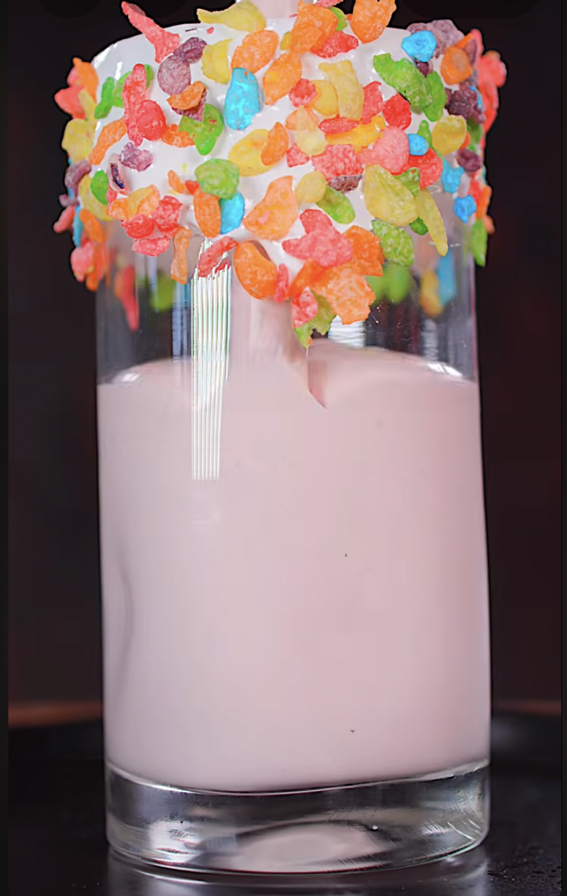 Creamy strawberry milkshake made with protein-packed Slate milk ...