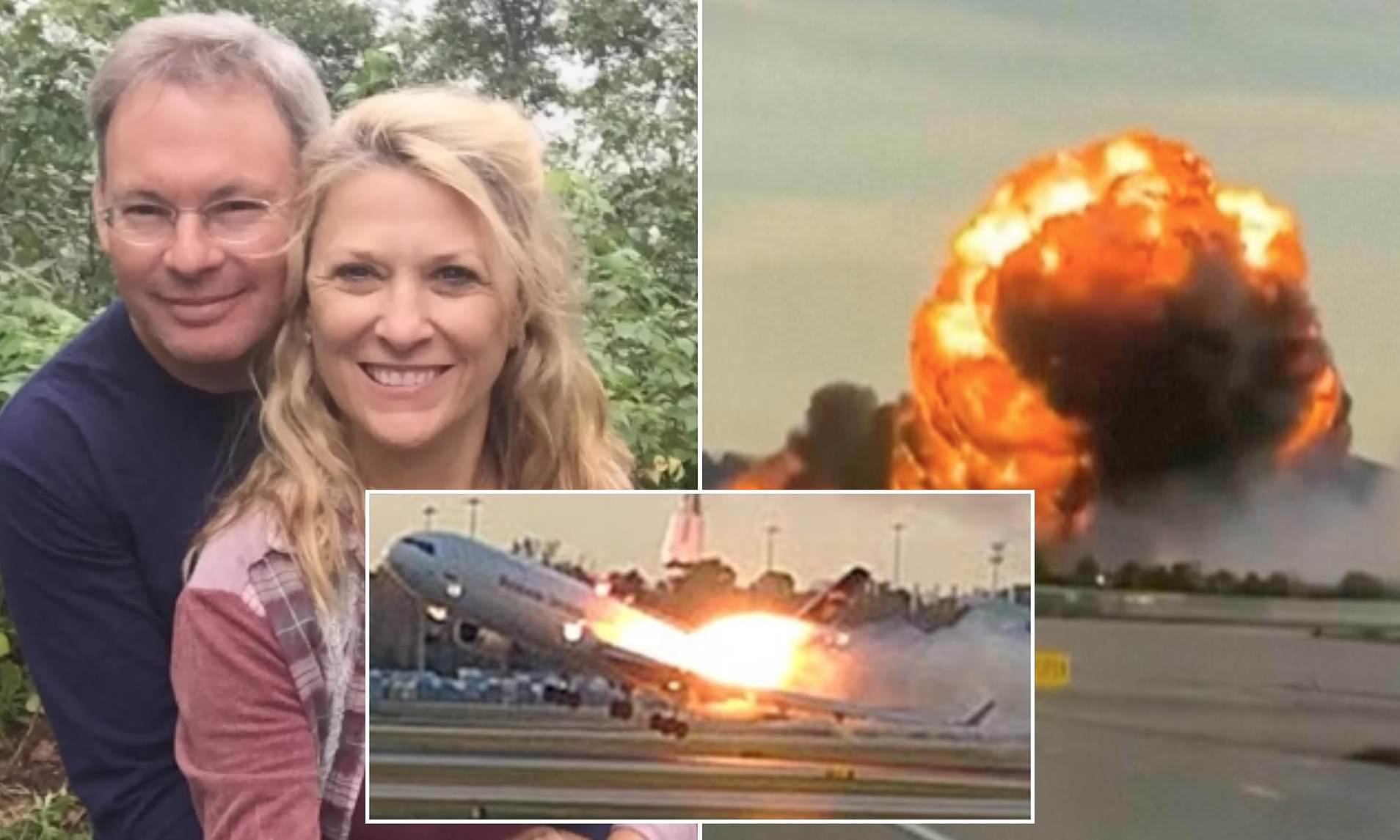 Widow reveals horrific way she realized husband had died in jet ...