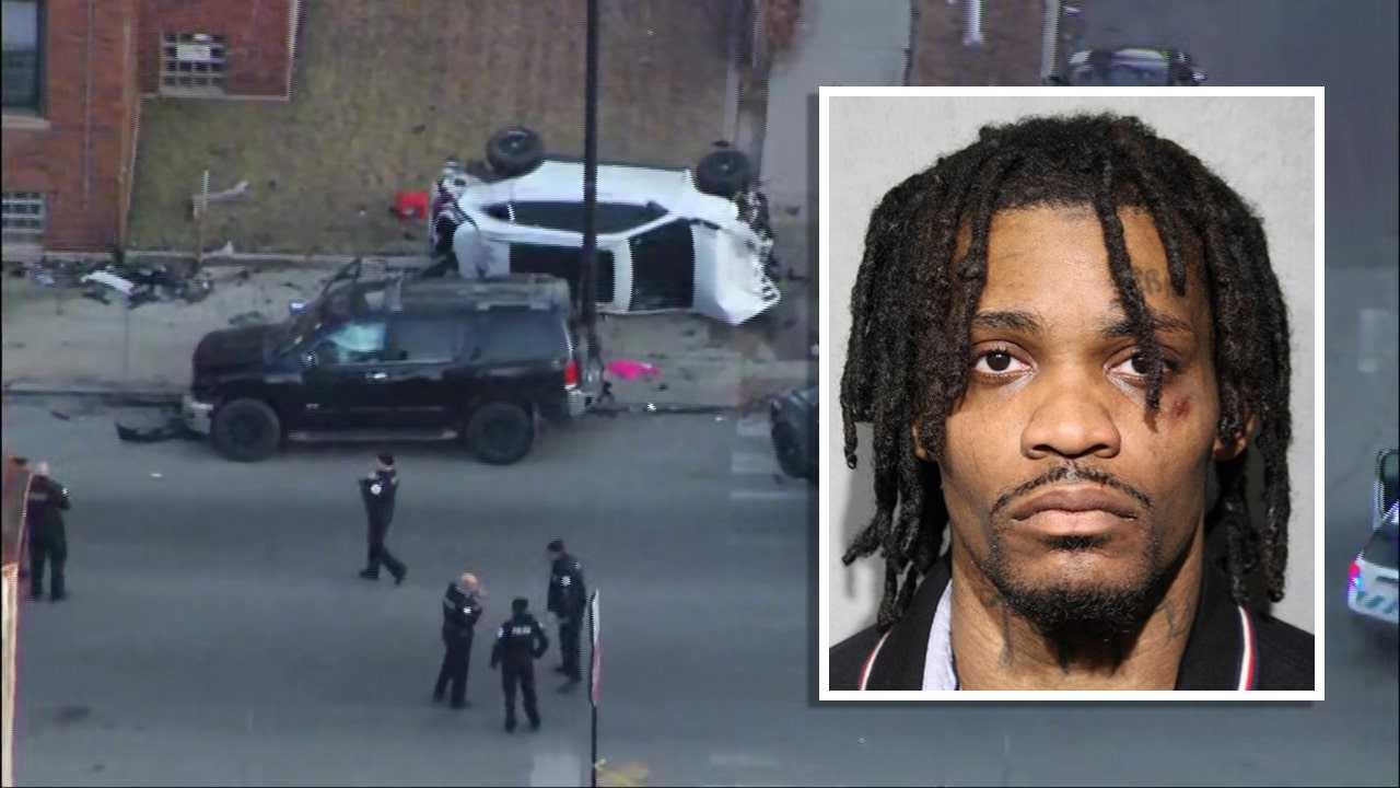 Chicago man charged after shooting at officers, crashing car during ...
