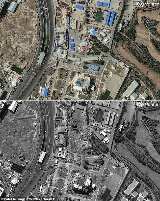 Wasteland Tehran: Satellite images reveal full scale of destruction ...