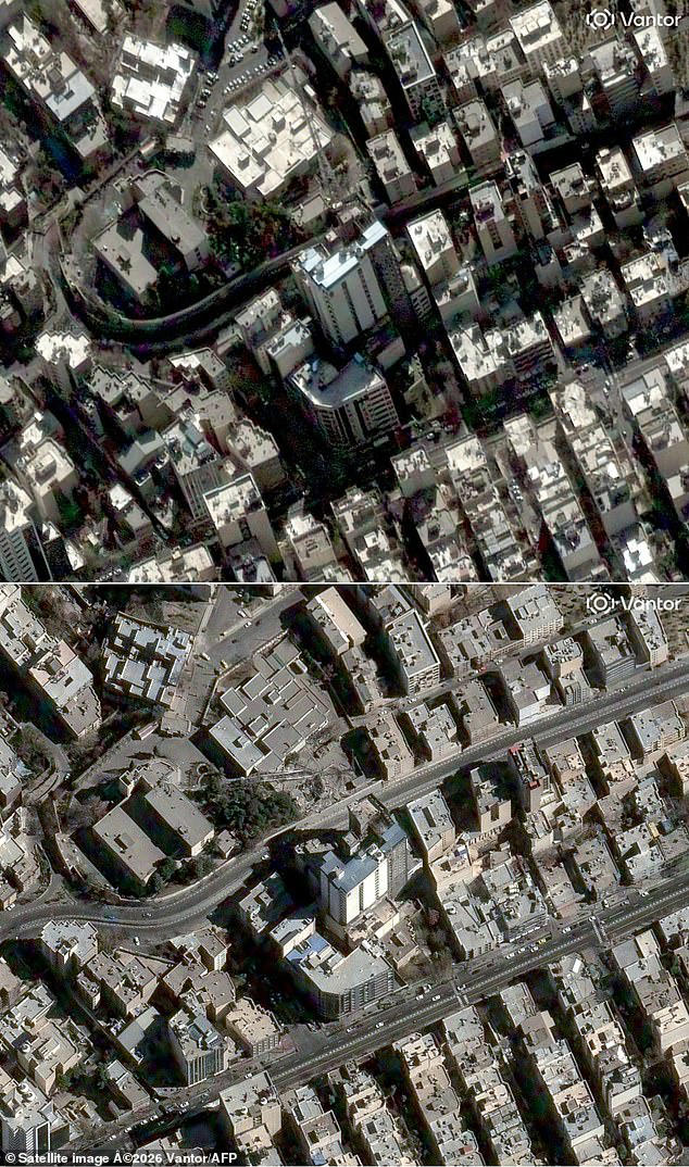 Wasteland Tehran: Satellite images reveal full scale of destruction ...