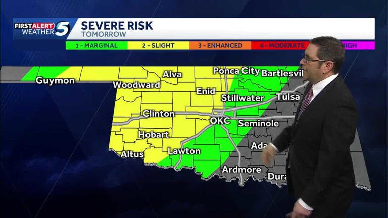 Timeline: Low tornado risk amid another severe weather threat Wednesday ...