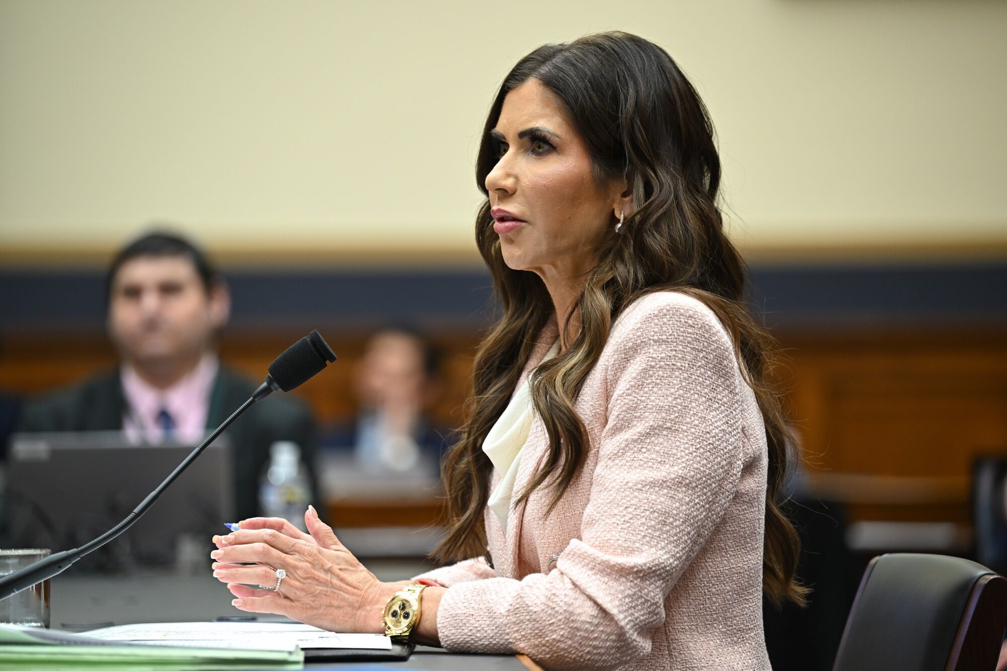 Kristi Noem grilled over housing, relationship with Lewandowski