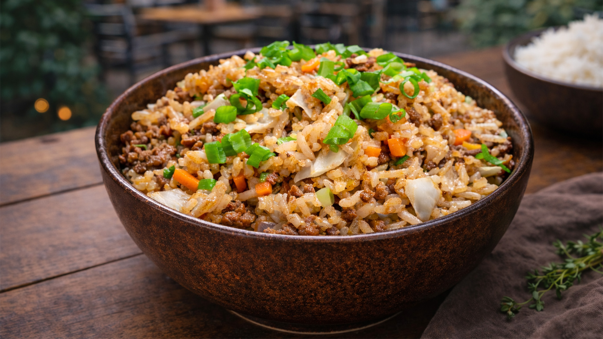 Easy beef chao fan recipe step by step
