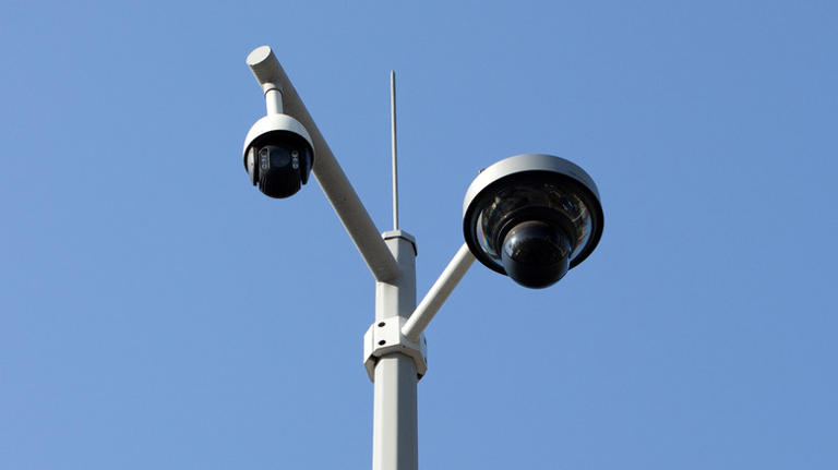 Those 'bells' on top of traffic lights? They're actually cameras