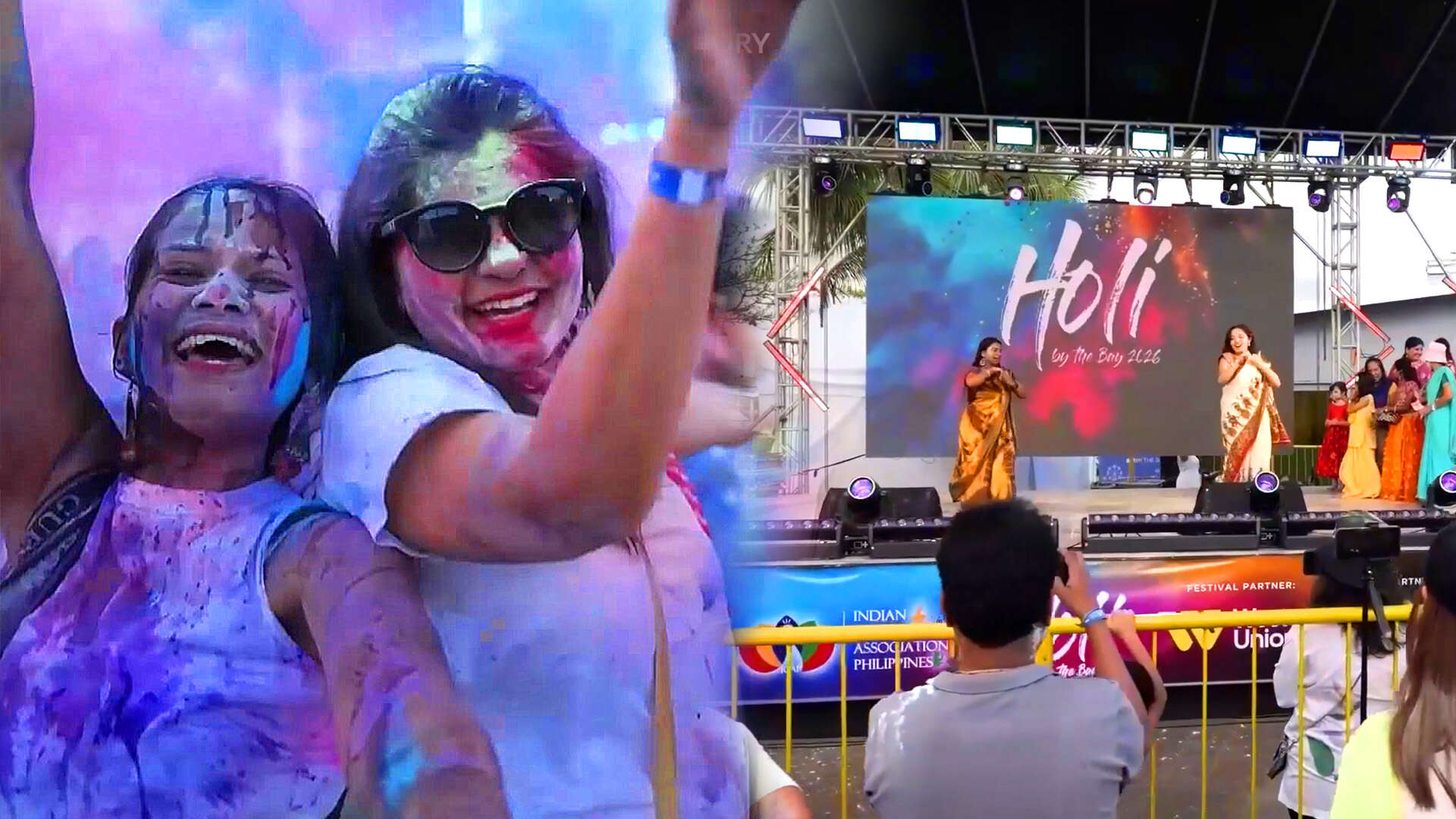 Holi colors light up Philippines as Filipino-Indian community ...