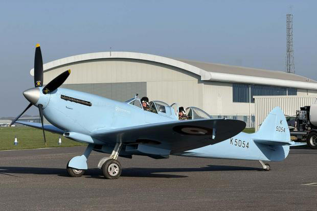 Spitfire flies over Hampshire ahead of special anniversary