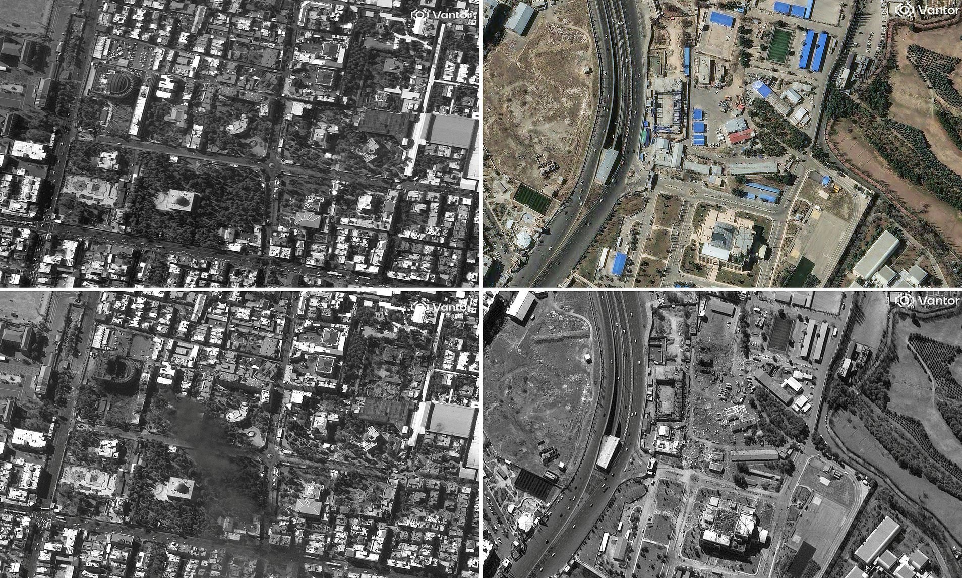 Wasteland Tehran: Satellite images reveal full scale of destruction ...