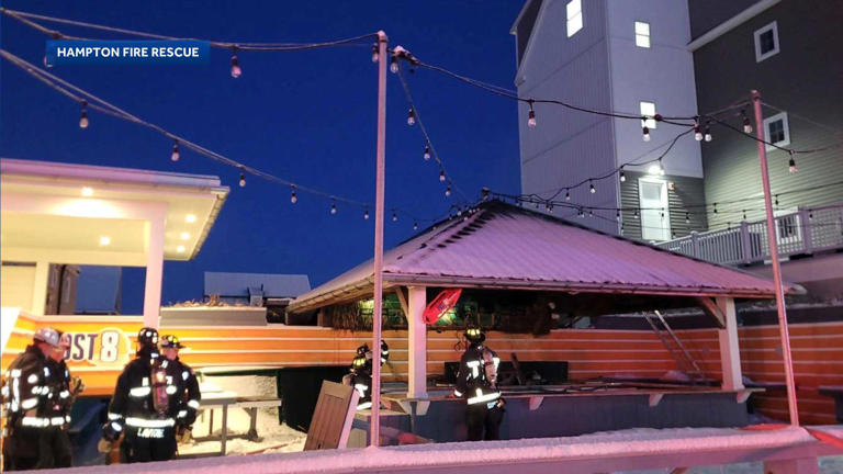 Firefighters put out fire at restaurant on Ocean Boulevard in Hampton