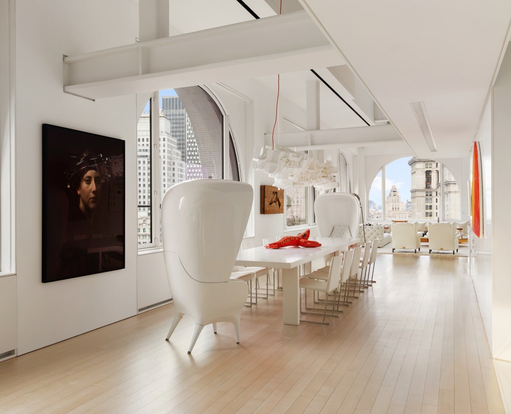 Inside a $20M NYC penthouse with a rope swing, a rock-climbing wall ...