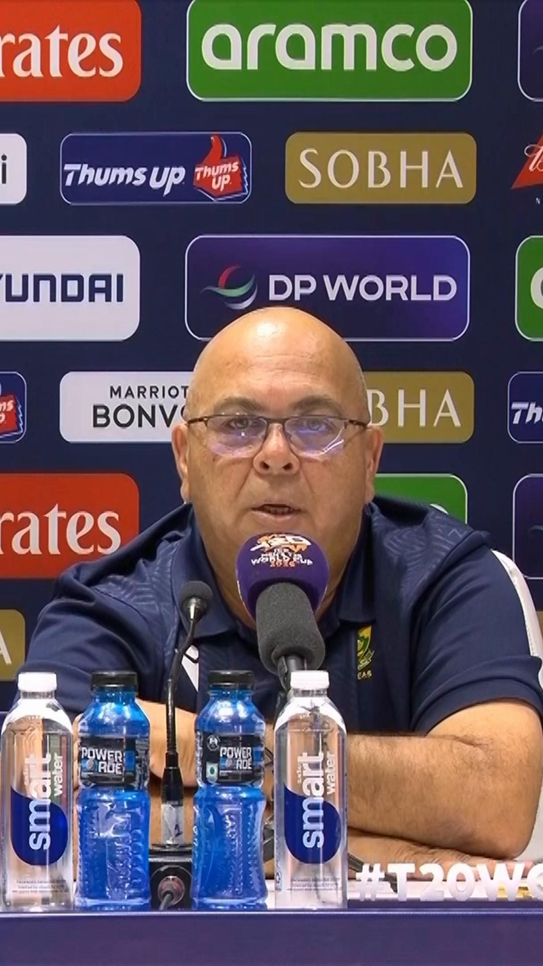 'A crappy time to have a poor night' - South Africa coach Shukri Conrad