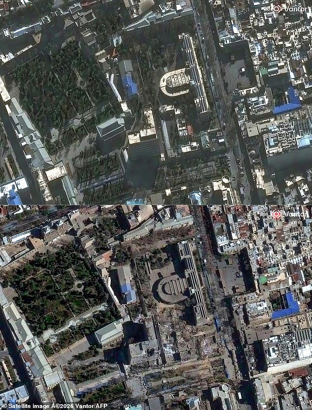 Wasteland Tehran: Satellite images reveal full scale of destruction ...
