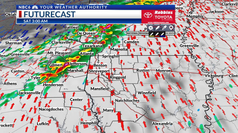 Weather worries: Storms this weekend & early next week