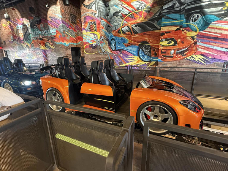 New details: Universal Studios' 'Fast & Furious' coaster is almost ...