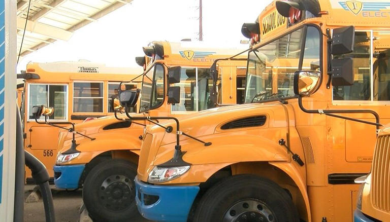Tucson USD welcomes electric buses to fleet