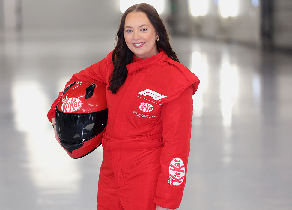 Racing driver Laura O’Connell is back on track and heading for Silverstone