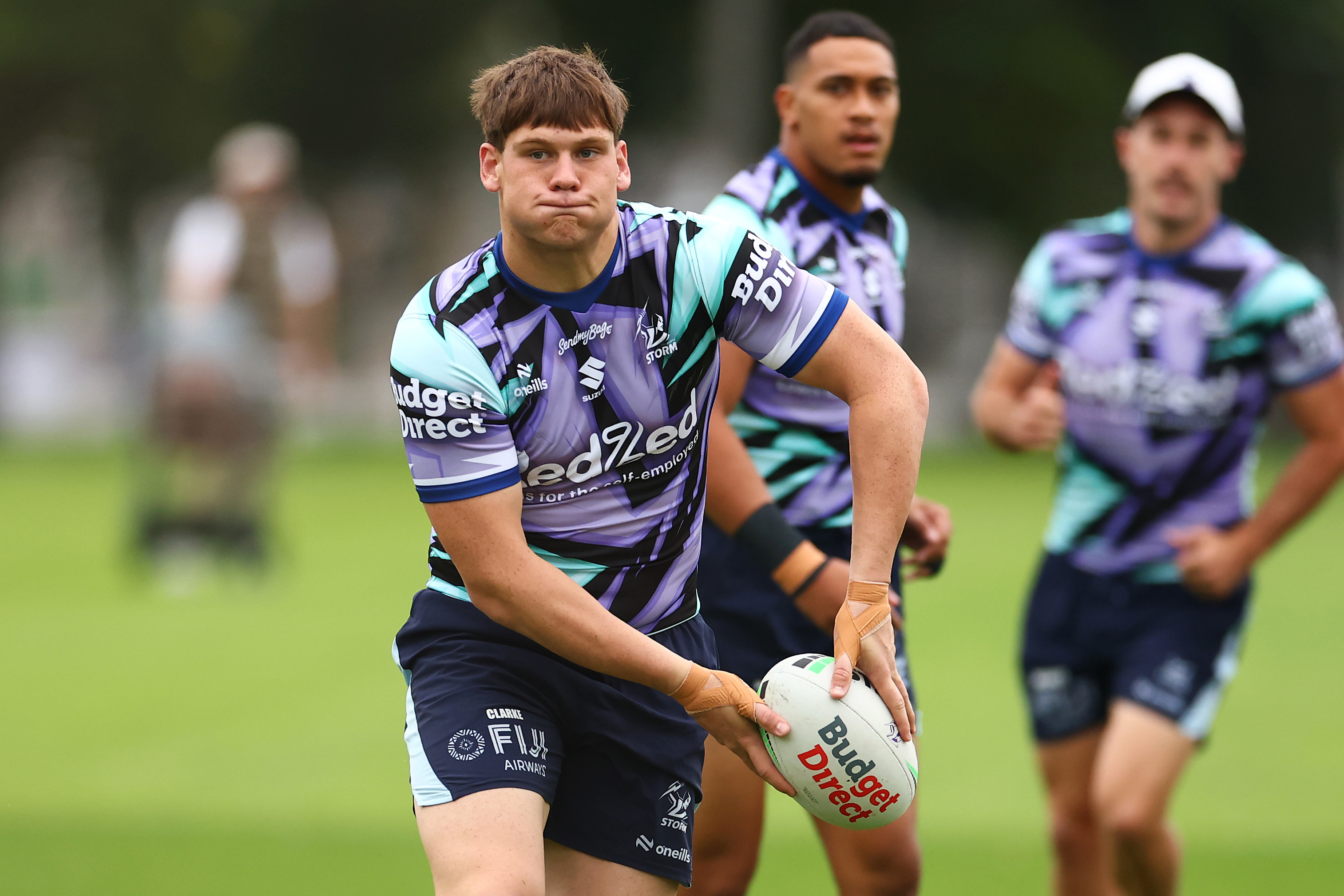 'That's a big boy': Storm teen who weighed 145kg to debut