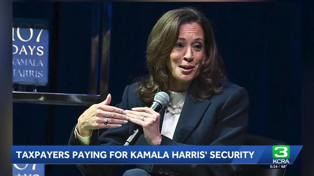 California taxpayers are paying for Kamala Harris' security during her ...