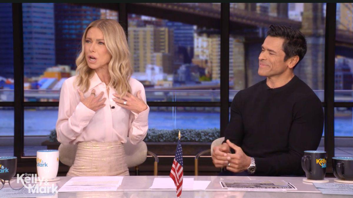 'Am I having a stroke?': Kelly Ripa spirals after showering at 2 a.m ...